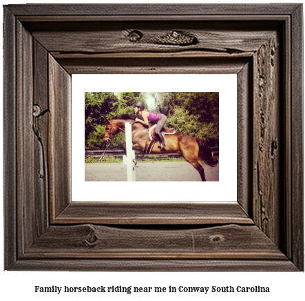 family horseback riding near me in Conway, South Carolina